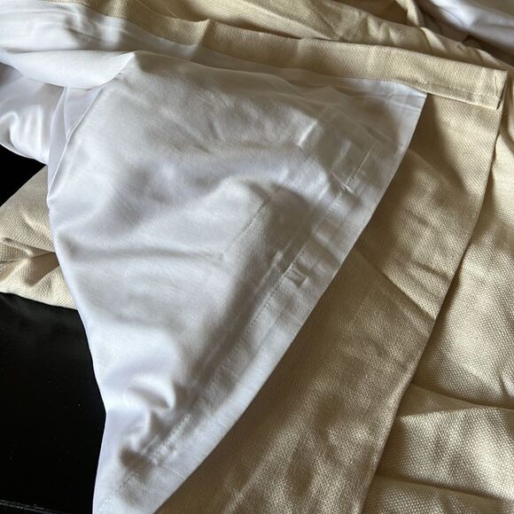 Pottery Barn Peyton Drapes Ivory - Picture 8 of 10